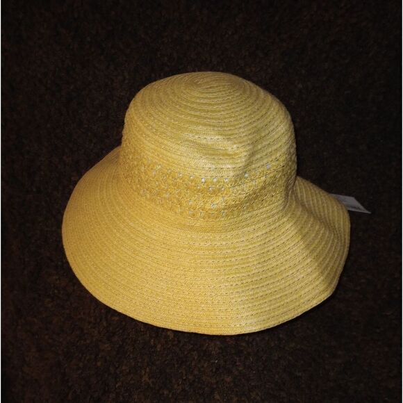 🆕👒Gertex One Size Women's Straw Beach Sun Hat - Picture 3 of 5
